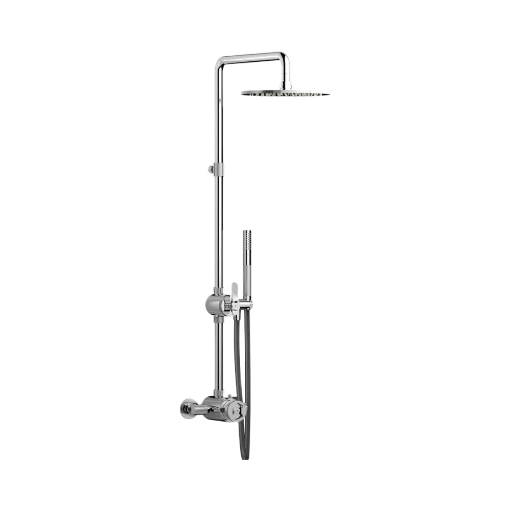 Душова колона з термостатом, верхнім душем та лійкою IB Bold Indoor Shower