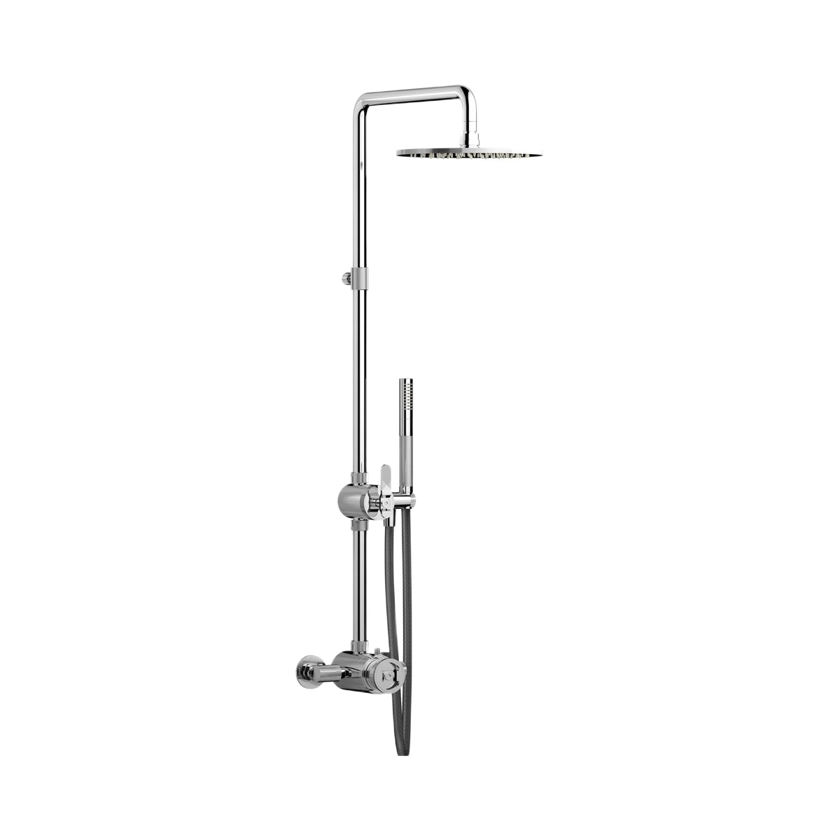 Душова колона з термостатом, верхнім душем та лійкою IB Bold Indoor Shower