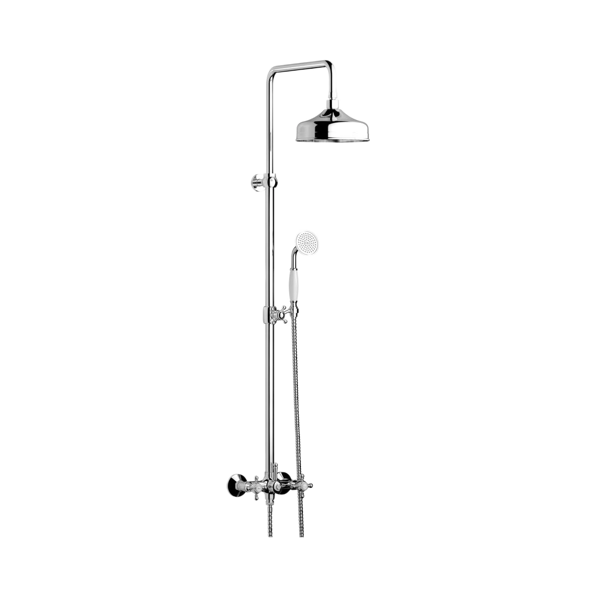 Душова колона з термостатом, верхнім душем та лійкою IB Hermes Indoor Shower