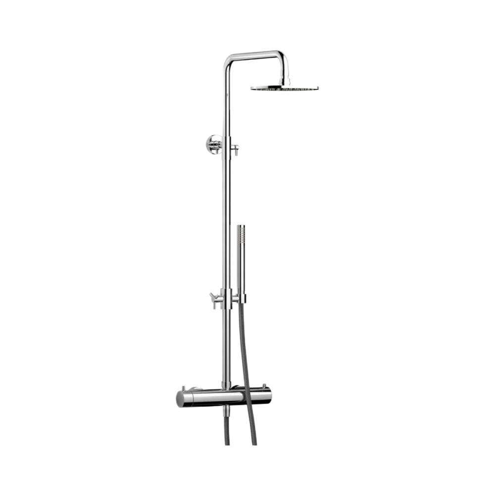 Душова колона з термостатом, верхнім душем та лійкою IB Milanotorino Indoor Shower