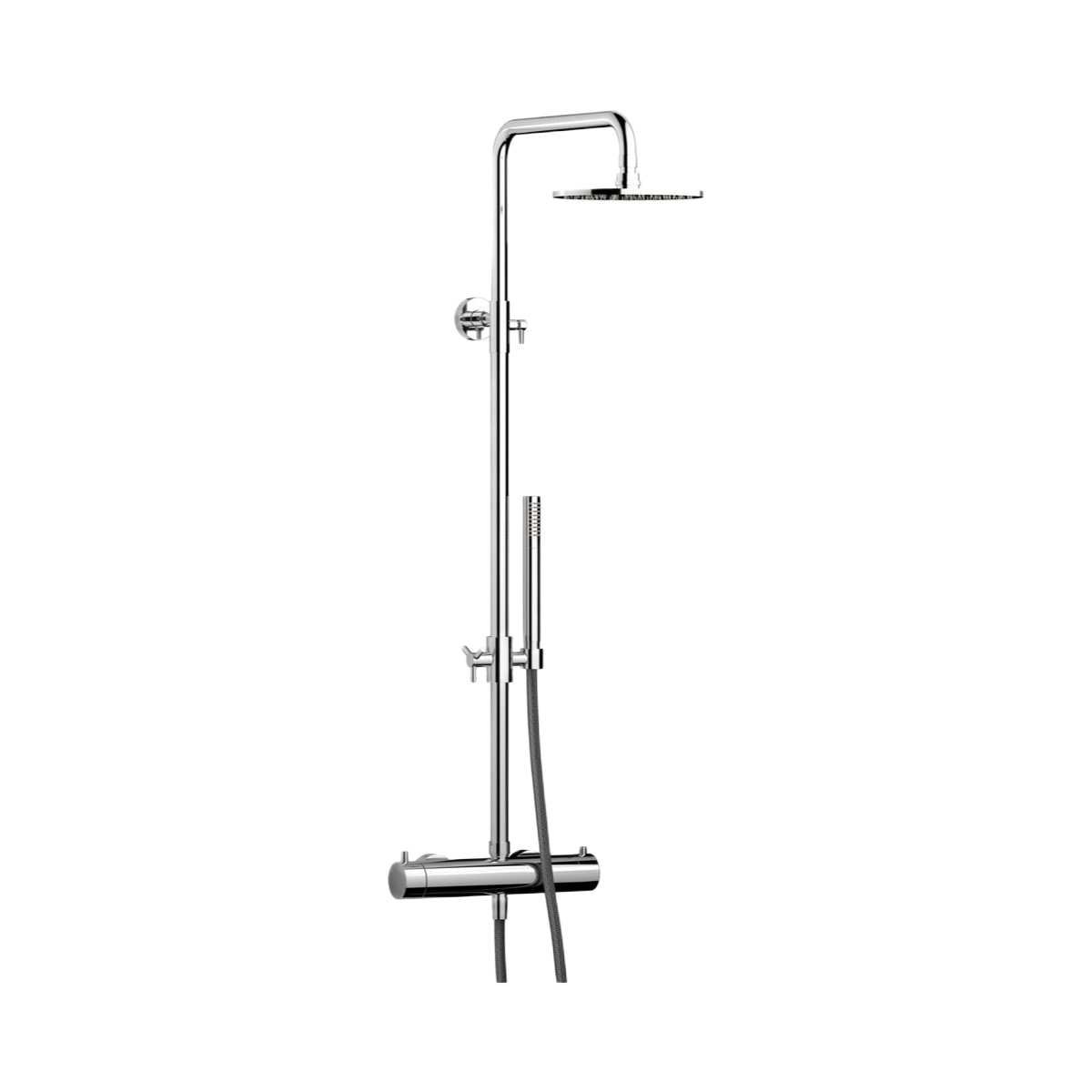 Душова колона з термостатом, верхнім душем та лійкою IB Milanotorino Indoor Shower